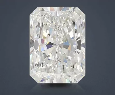 3.09ct F VVS2 Rare Carat Ideal Cut Radiant Lab Grown Diamond