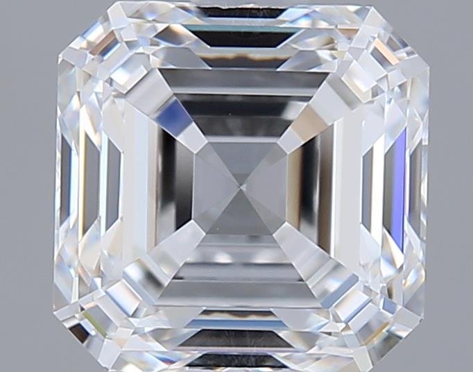 1.56ct D VVS2 Rare Carat Ideal Cut Asscher Lab Grown Diamond