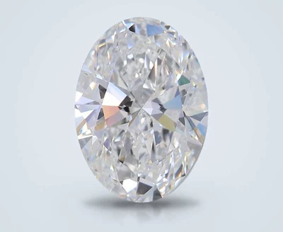 2.06ct D VVS2 Rare Carat Ideal Cut Oval Lab Grown Diamond