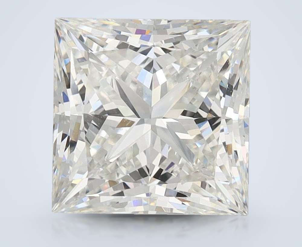 3.07ct F VVS2 Rare Carat Ideal Cut Princess Lab Grown Diamond