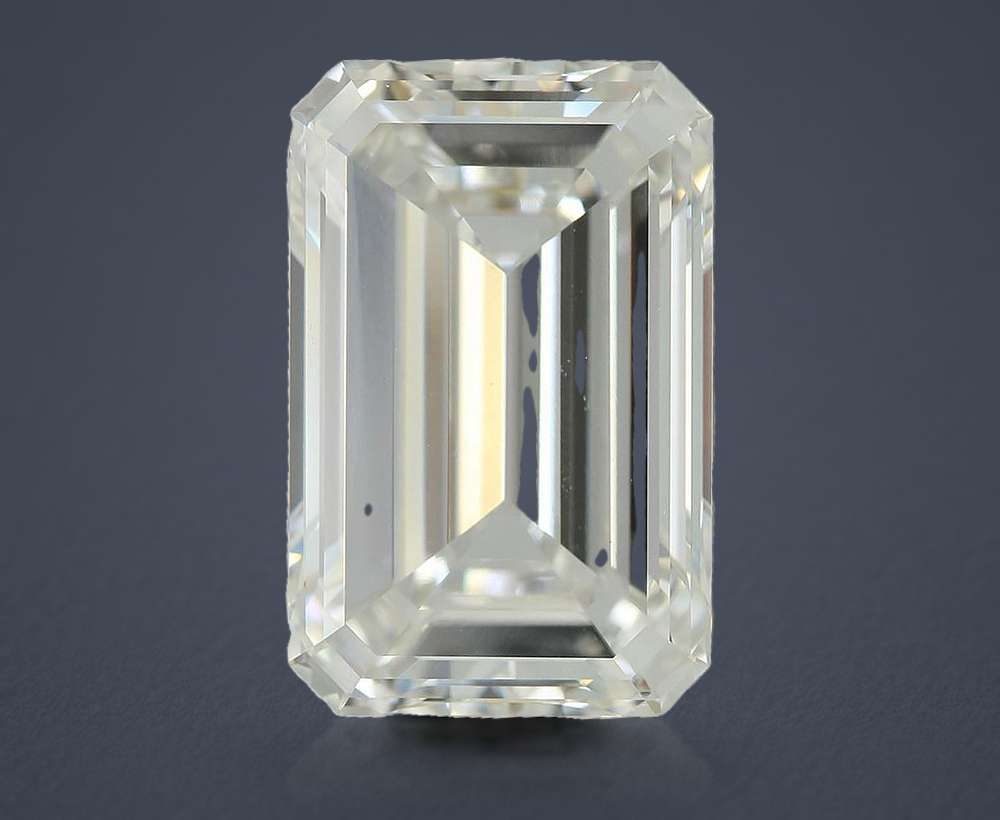 13.08ct G VVS2 Rare Carat Ideal Cut Emerald Lab Grown Diamond