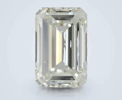 13.08ct G VVS2 Rare Carat Ideal Cut Emerald Lab Grown Diamond
