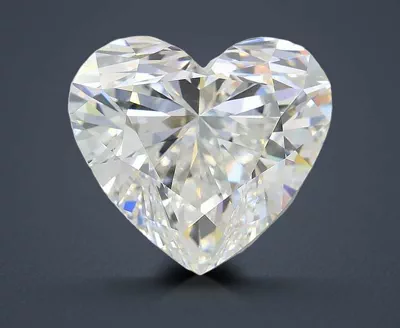 8.02ct F SI1 Rare Carat Ideal Cut Heart Lab Grown Diamond