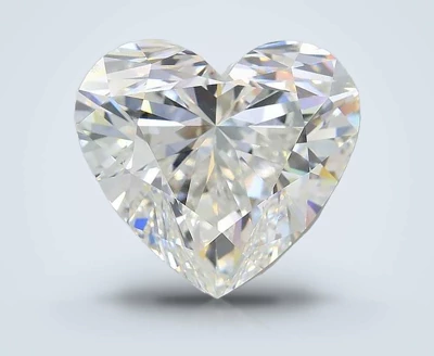 8.02ct F SI1 Rare Carat Ideal Cut Heart Lab Grown Diamond