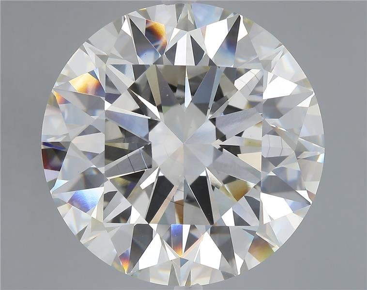 30.57ct J VS1 Rare Carat Ideal Cut Round Lab Grown Diamond