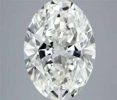 4.05ct J VS1 Rare Carat Ideal Cut Oval Diamond