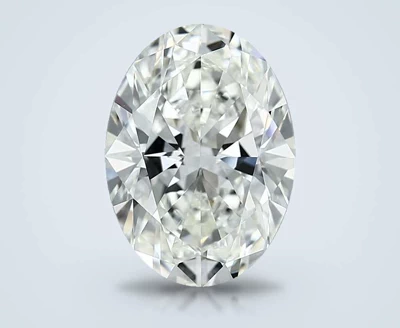 4.05ct J VS1 Rare Carat Ideal Cut Oval Diamond