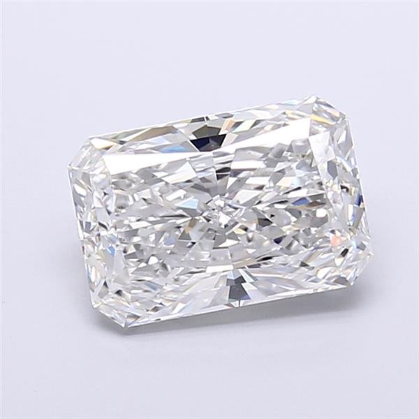 6.07ct E VS1 Rare Carat Ideal Cut Radiant Lab Grown Diamond