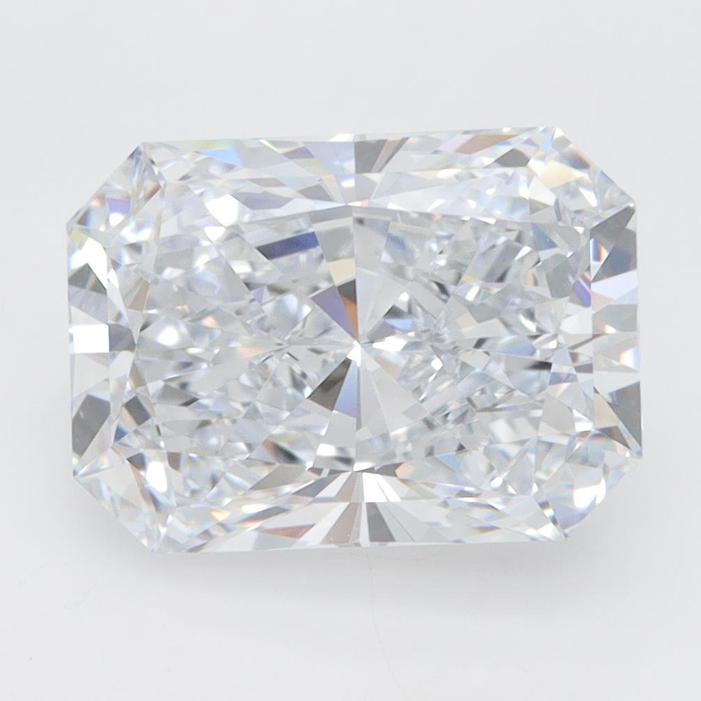 4.11ct E VVS1 Rare Carat Ideal Cut Radiant Lab Grown Diamond