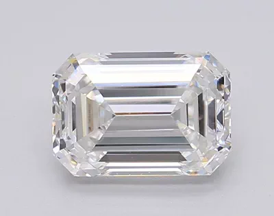 1.57ct E VS1 Excellent Cut Emerald Lab Grown Diamond