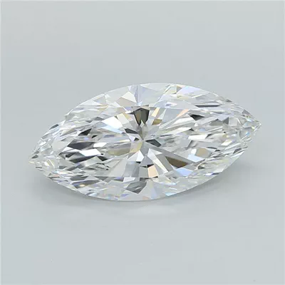 2.76ct E VS1 Rare Carat Ideal Cut Marquise Lab Grown Diamond