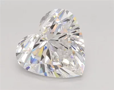 5.60ct D VS1 Rare Carat Ideal Cut Heart Lab Grown Diamond