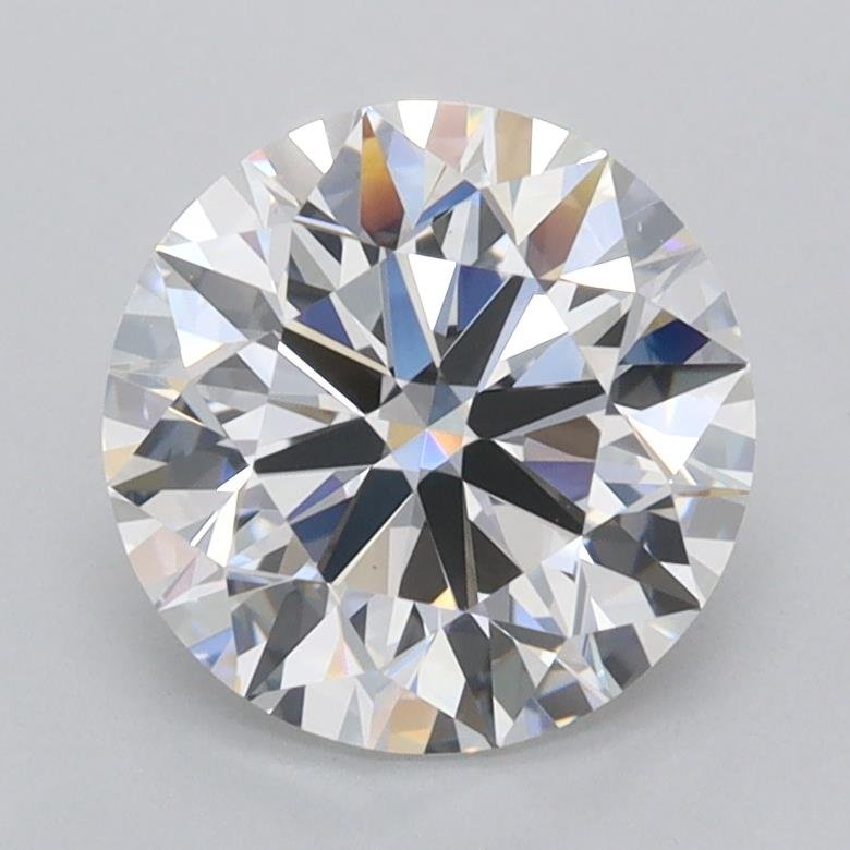 2.02ct D VVS1 Rare Carat Ideal Cut Round Lab Grown Diamond