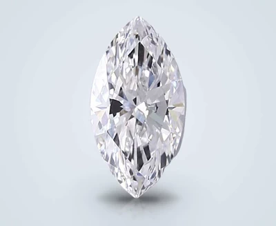 3.00ct F VS1 Rare Carat Ideal Cut Marquise Lab Grown Diamond