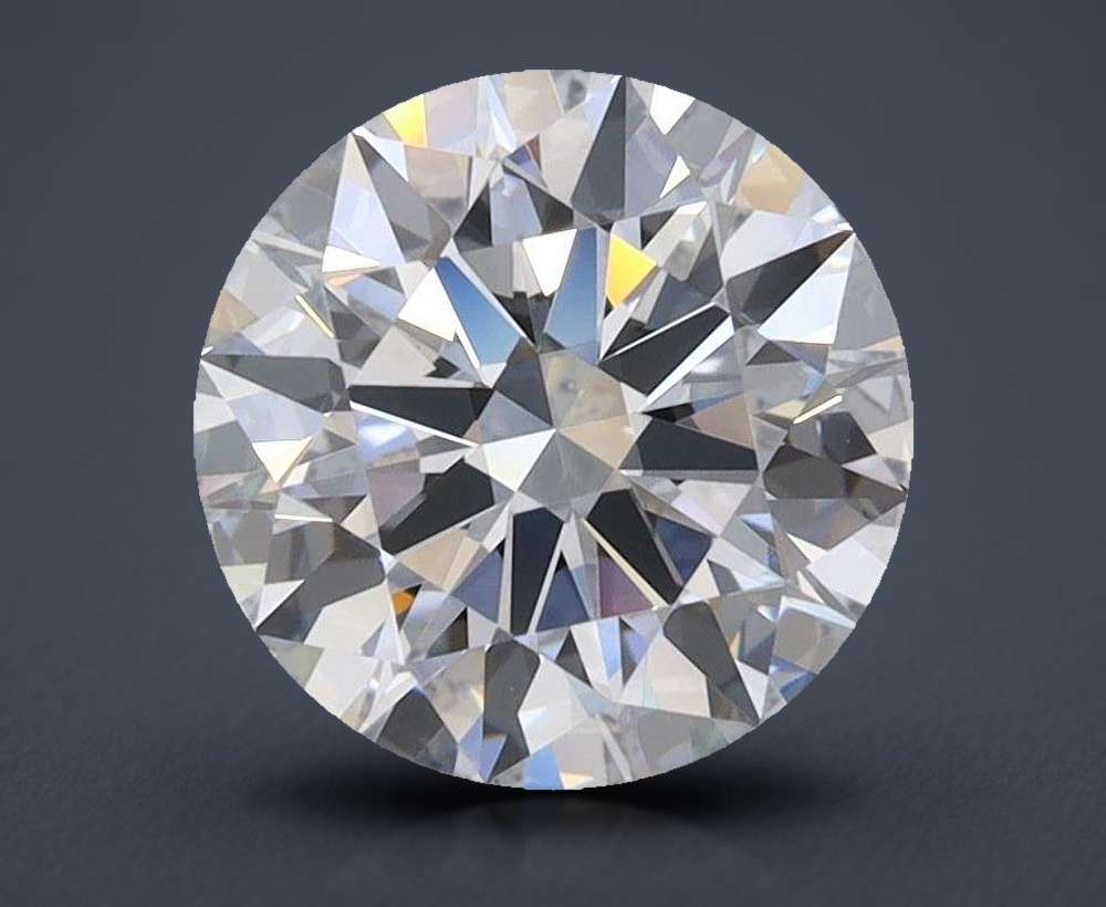 2.07ct D FL Rare Carat Ideal Cut Round Lab Grown Diamond