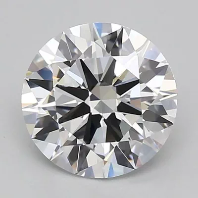 2.55ct D VVS1 Rare Carat Ideal Cut Round Lab Grown Diamond