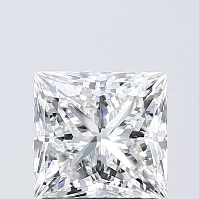 1.73ct E VVS2 Rare Carat Ideal Cut Princess Lab Grown Diamond