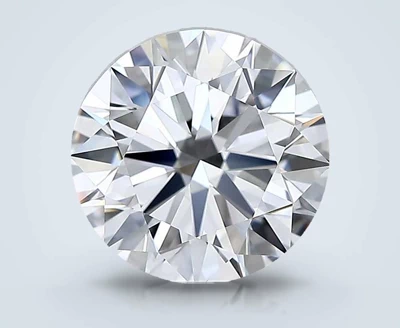 3.01ct D FL Rare Carat Ideal Cut Round Diamond