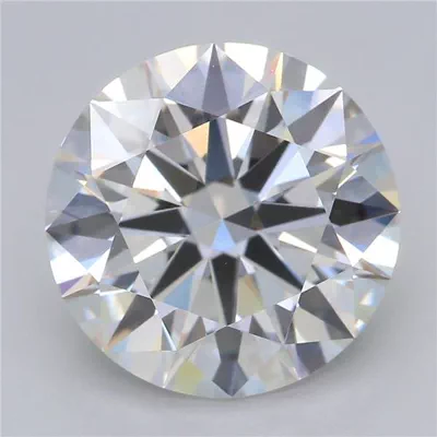 4.10ct F VVS2 Rare Carat Ideal Cut Round Lab Grown Diamond