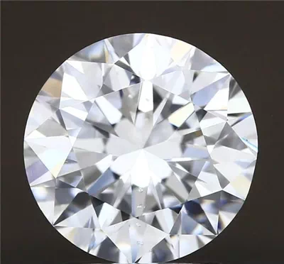2.01ct D SI1 Very Good Cut Round Diamond