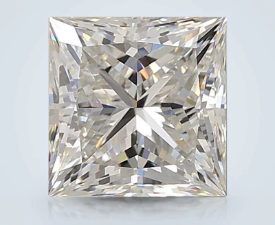 3.96ct F VS1 Rare Carat Ideal Cut Princess Lab Grown Diamond