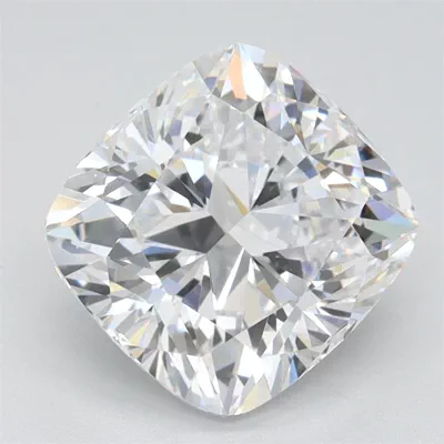 2.14ct D VVS1 Rare Carat Ideal Cut Cushion Lab Grown Diamond