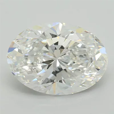 2.58ct E VVS2 Rare Carat Ideal Cut Oval Lab Grown Diamond