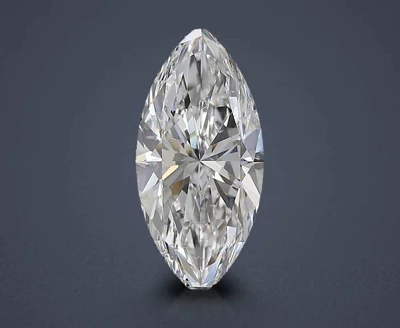 3.70ct F SI2 Rare Carat Ideal Cut Marquise Diamond