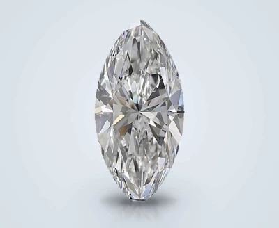 3.70ct F SI2 Rare Carat Ideal Cut Marquise Diamond