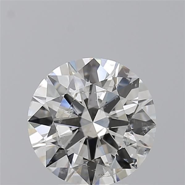 3.01ct H SI2 Rare Carat Ideal Cut Round Diamond