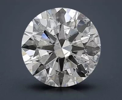 3.01ct H SI2 Rare Carat Ideal Cut Round Diamond
