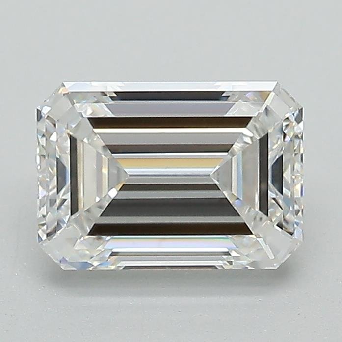 1.53ct E VVS2 Excellent Cut Emerald Lab Grown Diamond