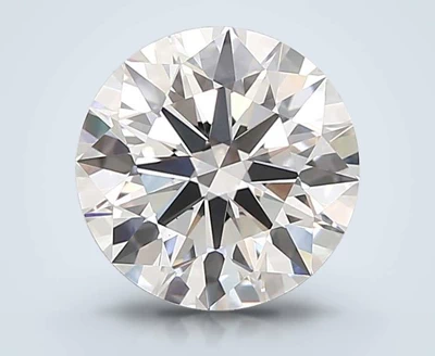 3.04ct F VS1 Rare Carat Ideal Cut Round Lab Grown Diamond