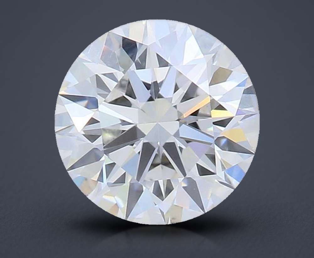 1.42ct H VVS2 Rare Carat Ideal Cut Round Lab Grown Diamond