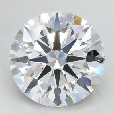 2.52ct D VVS1 Rare Carat Ideal Cut Round Lab Grown Diamond