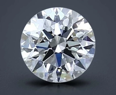 0.56ct H VVS2 Rare Carat Ideal Cut Round Diamond