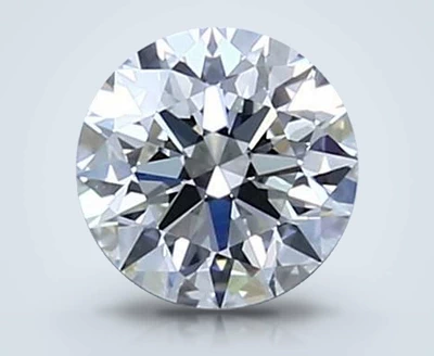 0.56ct H VVS2 Rare Carat Ideal Cut Round Diamond