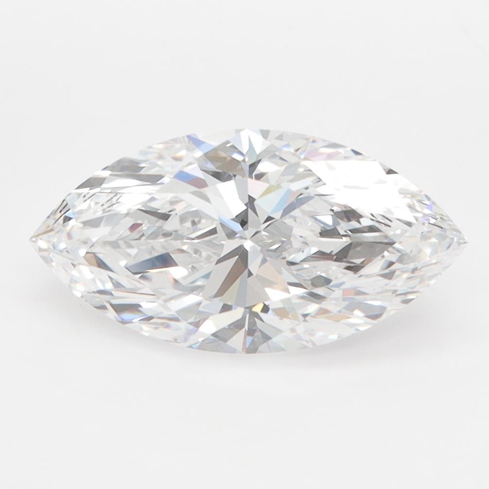 1.55ct D IF Rare Carat Ideal Cut Marquise Lab Grown Diamond