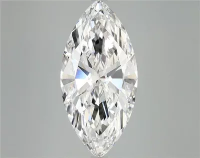 6.04ct E VS2 Rare Carat Ideal Cut Marquise Lab Grown Diamond