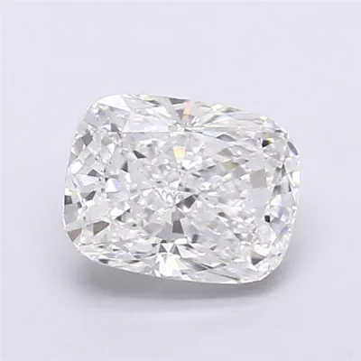 2.04ct D VVS2 Rare Carat Ideal Cut Cushion Lab Grown Diamond