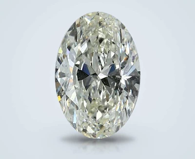 1.50ct K SI2 Rare Carat Ideal Cut Oval Diamond