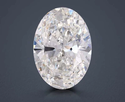10.01ct G VVS2 Rare Carat Ideal Cut Oval Lab Grown Diamond