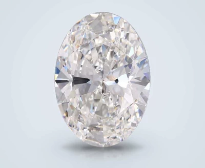 10.01ct G VVS2 Rare Carat Ideal Cut Oval Lab Grown Diamond