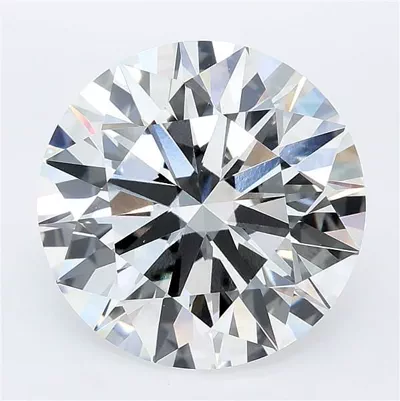 7.09ct F VVS2 Rare Carat Ideal Cut Round Lab Grown Diamond