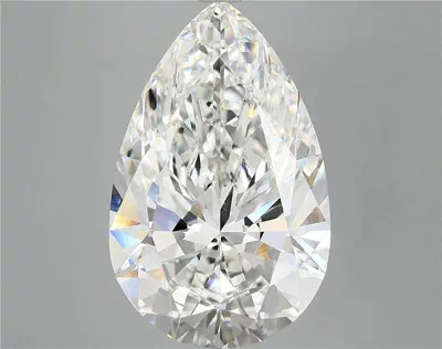 10.28ct F VVS2 Rare Carat Ideal Cut Pear Lab Grown Diamond