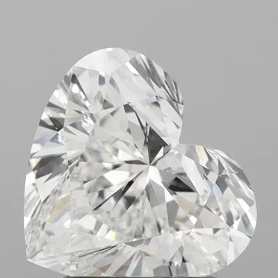 1.97ct E VVS2 Rare Carat Ideal Cut Heart Lab Grown Diamond