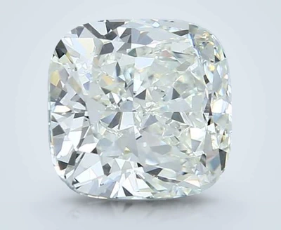 4.02ct K VS1 Rare Carat Ideal Cut Cushion Diamond