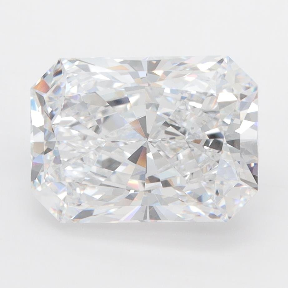 3.07ct D VVS2 Rare Carat Ideal Cut Radiant Lab Grown Diamond