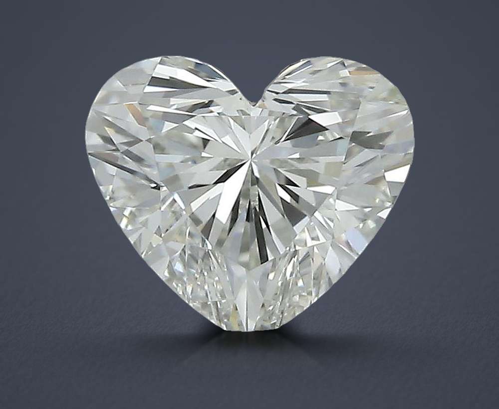 0.61ct J VS1 Rare Carat Ideal Cut Heart Diamond