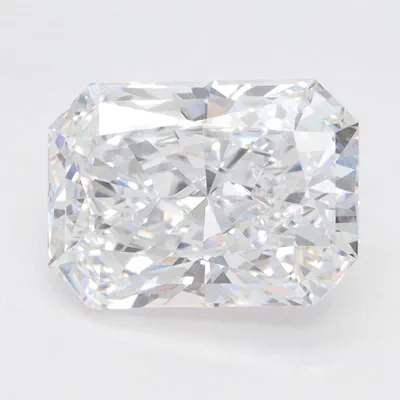 4.10ct D VVS1 Excellent Cut Radiant Lab Grown Diamond